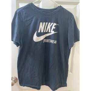 Nike The Nike Tee Black Size M Medium Shirt BV1997-00A Nice! 100% Cotton